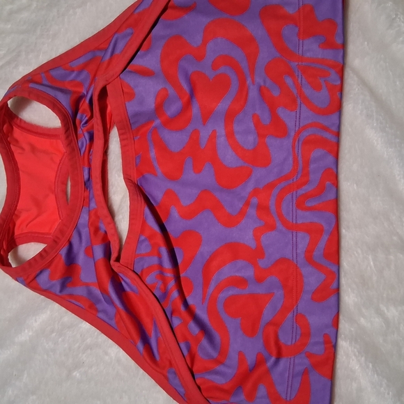 Savage X Fenty Red and Purple Women's Top - Picture 6 of 8